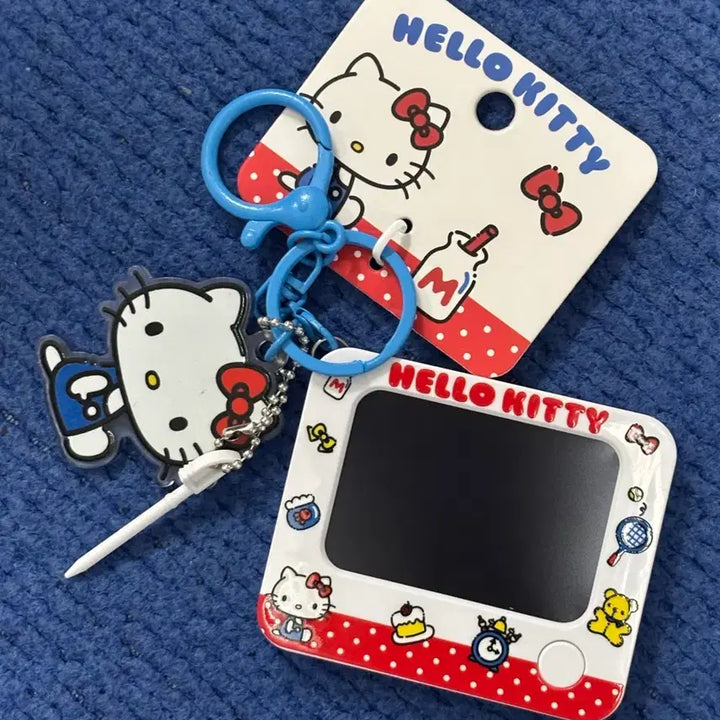 [BUNJANG] Sanrio Hello Kitty Memo Pad Keyring / 산리오 헬로키티 메모판 키링