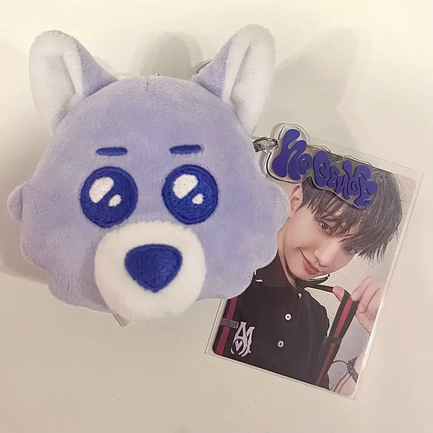 [BUNJANG] BOYNEXTDOOR No.1 Fanmeeting Nammyung Jaehyun Keyring Plush + Official Photocard / 원가 이하 양도) 보넥도 노장르 팝업 명명이 명재현 키링 인형 +공굿포카 [가격내림]