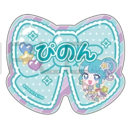 [BUNJANG] Pripara Pretty Series Pinon Acrylic Keyring &amp; Name Badge Set / 프리파라 프리티 시리즈 캬라핀 피논 아크릴 키링 리본 네임 뱃지 판매 양도