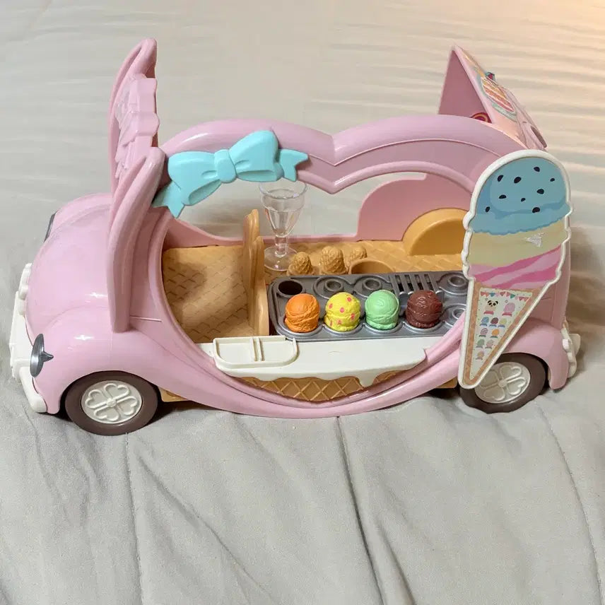 [BUNJANG] Sylvanian Families Ice Cream Van 5651 / 실바니안 아이스크림벤 자동차 5651