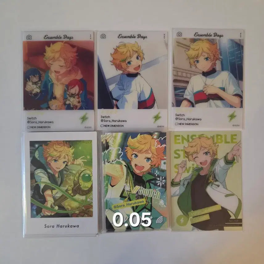 [BUNJANG] Ensemble Stars Sora Haruka Pascha Bundle Set (31 pcs) / 앙상블 스타즈 하루카와 소라 파샤 31장 일괄