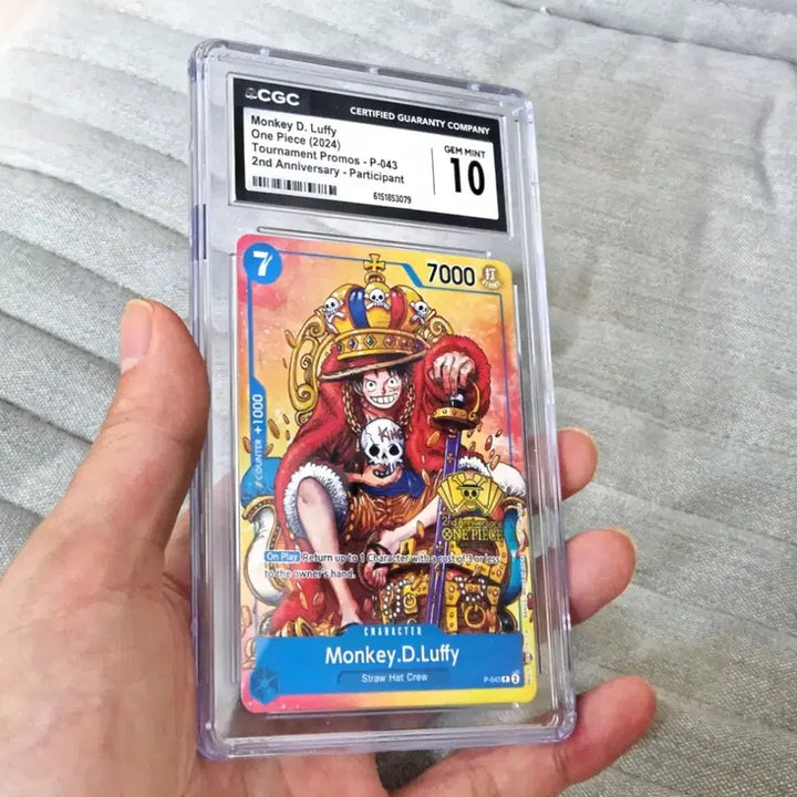 [BUNJANG] One Piece Card Monkey D. Luffy 2 Types CGC 10 Graded / 원피스 카드 몽키 D 루피 2종 CGC 10 등급