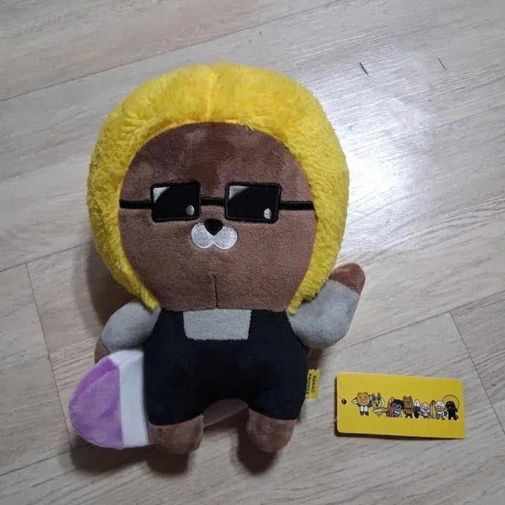 [BUNJANG] Kakao Friends Jay-G Surfing Board Plush Doll / 고전카카오프랜즈 제이지 서핑보드 봉제인형(무료배송)