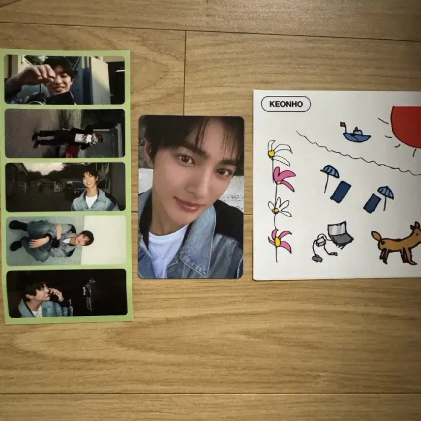 [BUNJANG] Ahn Geon Ho Photocard Sticker / 안건호 포카, 스티커