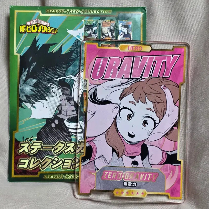 [BUNJANG] My Hero Academia Ochaco Uraraka Status Card / 나히아 스테이터스 우라라카 오챠코