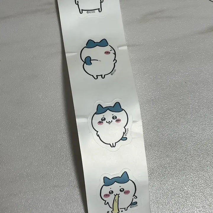 [BUNJANG] Hachiwara Character Sticker Roll / 하치와레 스티커