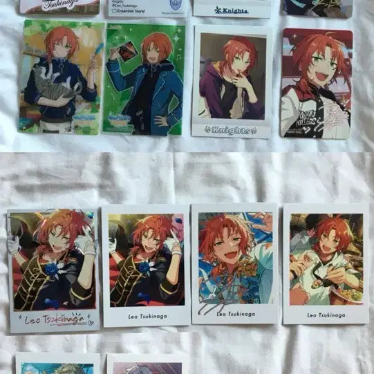 [BUNJANG] Ensemble Stars Leo Paper Goods Bundle Set (20 Cards: PCCA, Signed PCCA, Photocard) / (일괄) 희귀매물 다수 | 앙스타 레오 지류굿즈 20장(파샤, 사인 파샤, 포토카드)+세나, 츠카사, 히이로 포함