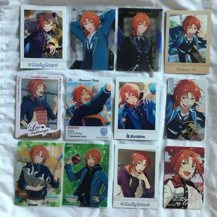 [BUNJANG] Ensemble Stars Leo Paper Goods Bundle Set (20 Cards: PCCA, Signed PCCA, Photocard) / (일괄) 희귀매물 다수 | 앙스타 레오 지류굿즈 20장(파샤, 사인 파샤, 포토카드)+세나, 츠카사, 히이로 포함