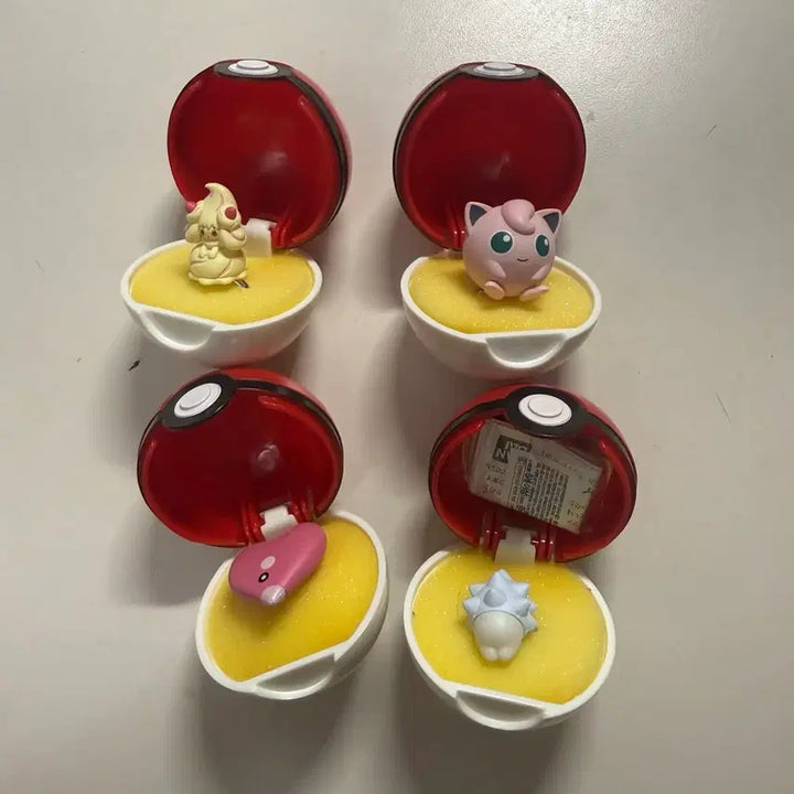 [BUNJANG] Pokemon Capsule Gacha Ring Bundle Set / 포켓몬스터 캡슐 가챠 반지 일괄