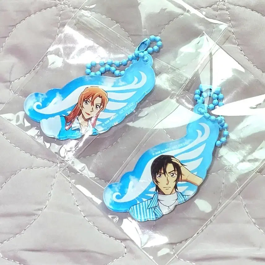 [BUNJANG] Detective Conan Movie: Jolly Roger Premiere Event Special Keychain Set / 명탐정 코난 극장판 하이웨이의 타천사 프리미어 상영회 특전 키링 하기와라 치하야 켄지