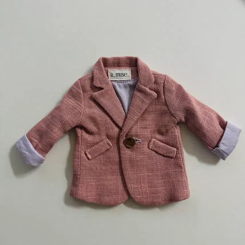 [BUNJANG] Raina Doll Clothes Pink Jacket / 레이나인형 옷