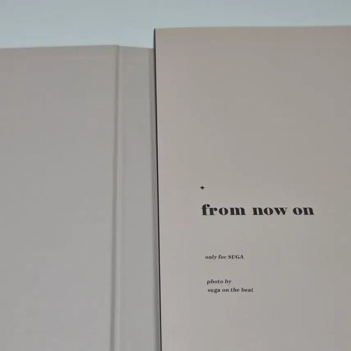 [BUNJANG] BTS Suga (Min Yoongi) Photobook / [BTS] 슈가(민윤기) 화보집 판매