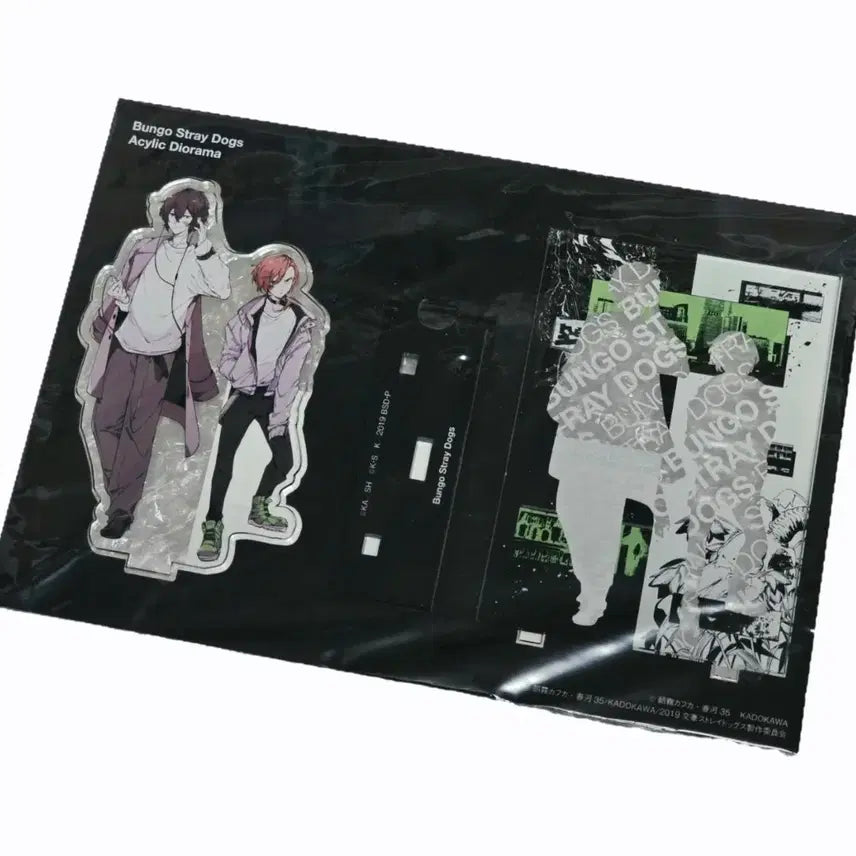 [BUNJANG] Bungo Stray Dogs Dazai Chuuya Original Art Acrylic Diorama (Sealed) / (미개봉) 문스독 다자이 츄야 원화 아크릴 디오라마