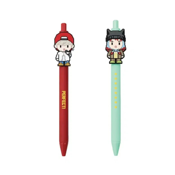 [BUNJANG] G-Dragon FAMPOP Character Gel Pen Set / 지드래곤 FAM팝업 CHARACTER GEL PEN SET