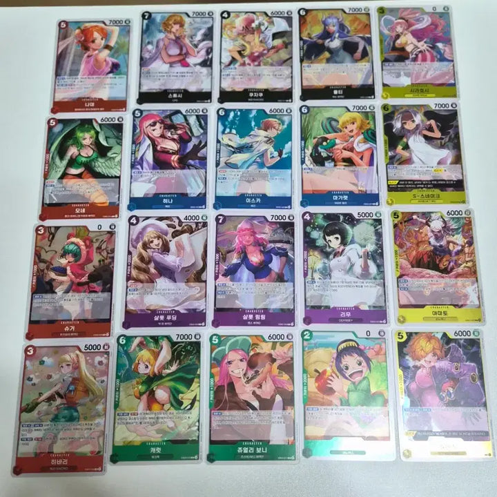 [BUNJANG] One Piece Card Rare Bundle Set / 한판)원피스카드 레어 일괄판매합니다!