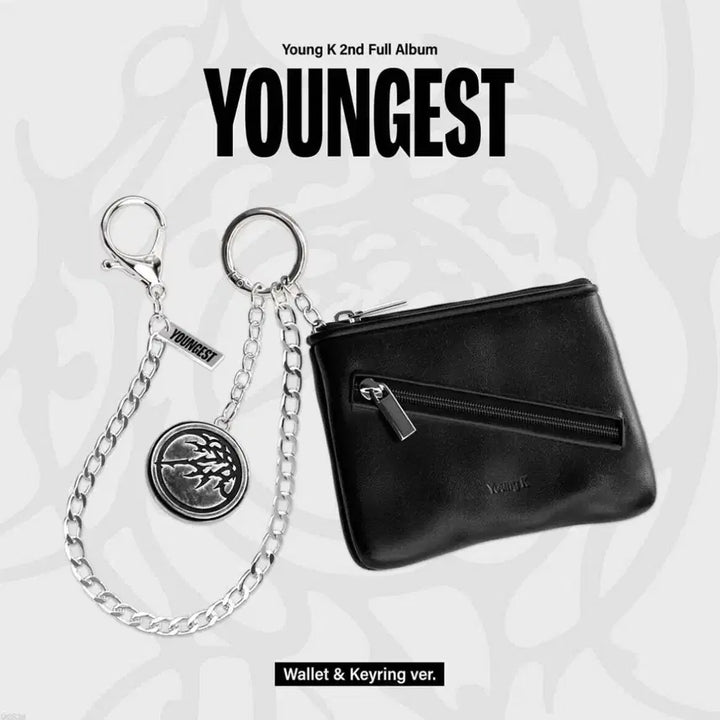 [BUNJANG] DAY6 Young K YOUNGEST Wallet &amp; Keyring Version Album (Photocard Excluded) / (포카제외) 데이식스 영케이 영기스트 YOUNGEST Wallet &amp; Keyring 버전