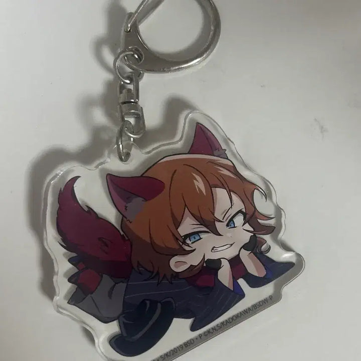 [BUNJANG] Bungo Stray Dogs Chuuya Nakahara Keyring / 문호 스트레이독스 나카하라 츄야 굿즈 키링