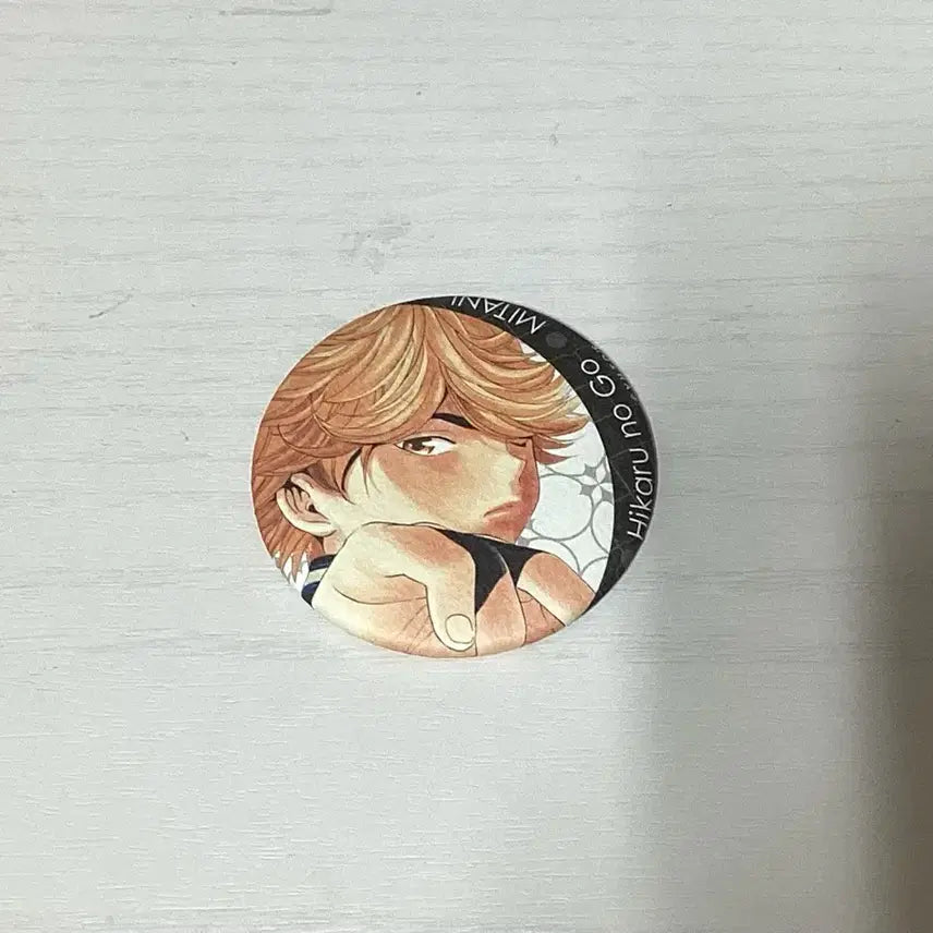 [BUNJANG] Hikaru no Go Mitani Pin Badge / 히카루의 바둑 뱃지 미타니