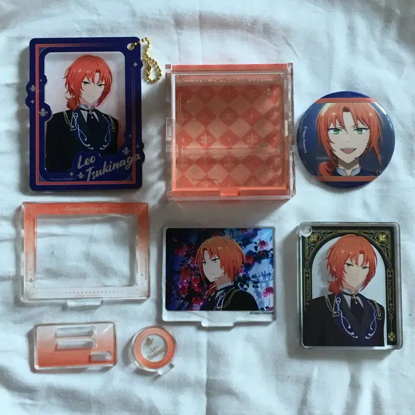 [BUNJANG] Ensemble Stars Tsukimasa Leo Checkmate Series Acrylic Goods Bundle Set / 앙스타 체크메이트 희귀매물 | 츠키나가 레오 아크릴 굿즈 모음
