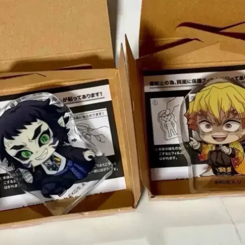 [BUNJANG] Demon Slayer: Kimetsu no Yaiba Kaigaku Zenitsu Mugen Castle Acrylic Corotto Bundle (Sealed) / 귀칼 귀멸의 칼날 카이가쿠 젠이츠 무한성 아크릴 코롯토 미개봉 일괄
