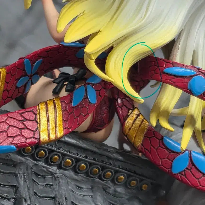[BUNJANG] Demon Slayer Gyutaro World Collectable Resin Figure / 귀멸의 칼날 소왕자 다키 규타로 월콜 레진 피규어