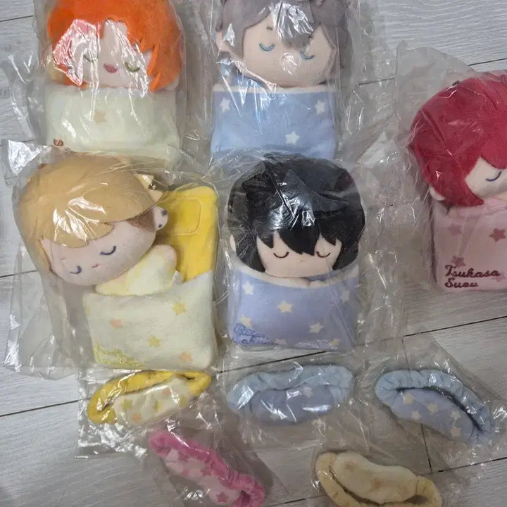 [BUNJANG] Ensemble Stars! Chugustar Sweet Dream Knights Plush Bundle Set with Unicorn Outfits / 앙상블스타즈 중스타 스윗드림 나이츠 일괄(유니콘옷 포함)