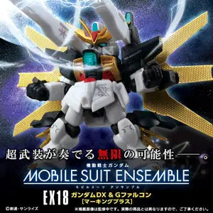 [BUNJANG] Mobile Suit Ensemble EX18 G-Falcon &amp; DX Marking Plus Set / 건담 앙상블 ex 18탄 G팔콘 &amp; DX 마킹 플러스 세트 [MOBILE SUIT ENSEMBLE EX18]