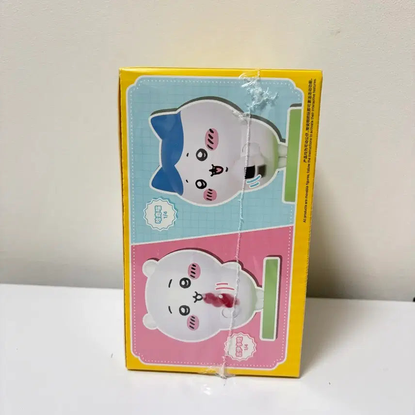 [BUNJANG] Cheekawaii Usagi Momonga Lunchtime Series Figure Set (Sealed) / [미개봉]풀박스 4종 하치와레 치이카와 먼작귀 우사기 모몽가 런치타임 시리즈 피규어 세트