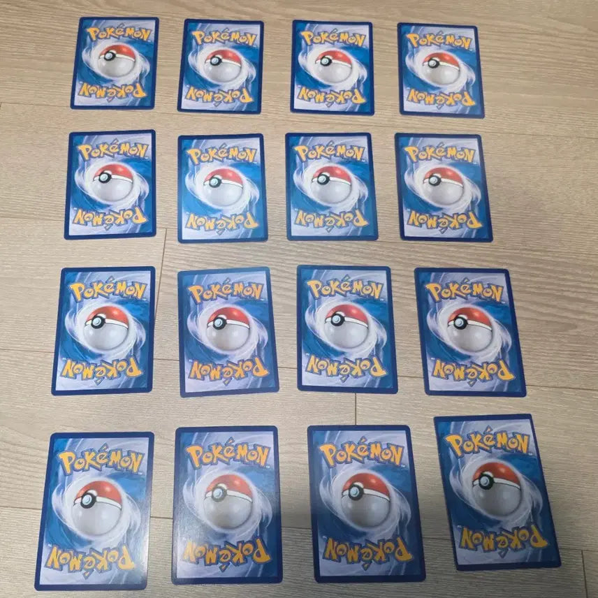 [BUNJANG] Pokemon Card Bundle Set (16 Cards) / 포켓몬 카드 V 16장 일괄 A~B