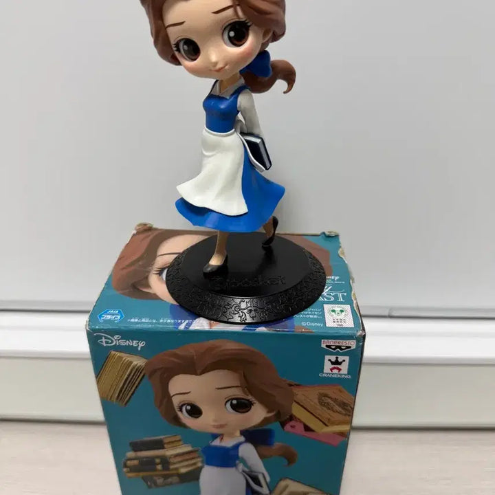 [BUNJANG] Disney Belle Q Posket Figure / 디즈니 큐포스켓 벨 피규어