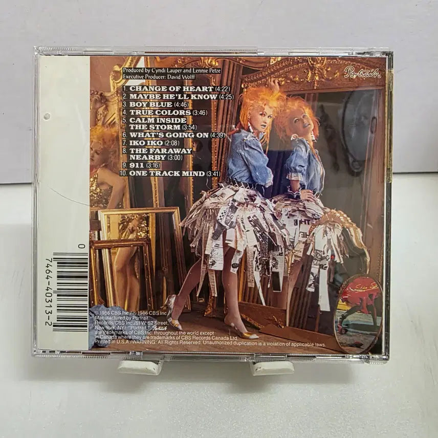 [BUNJANG] Cyndi Lauper True Colors 2nd Album / Cyndi Lauper (신디 로퍼) - 2집 True Colors