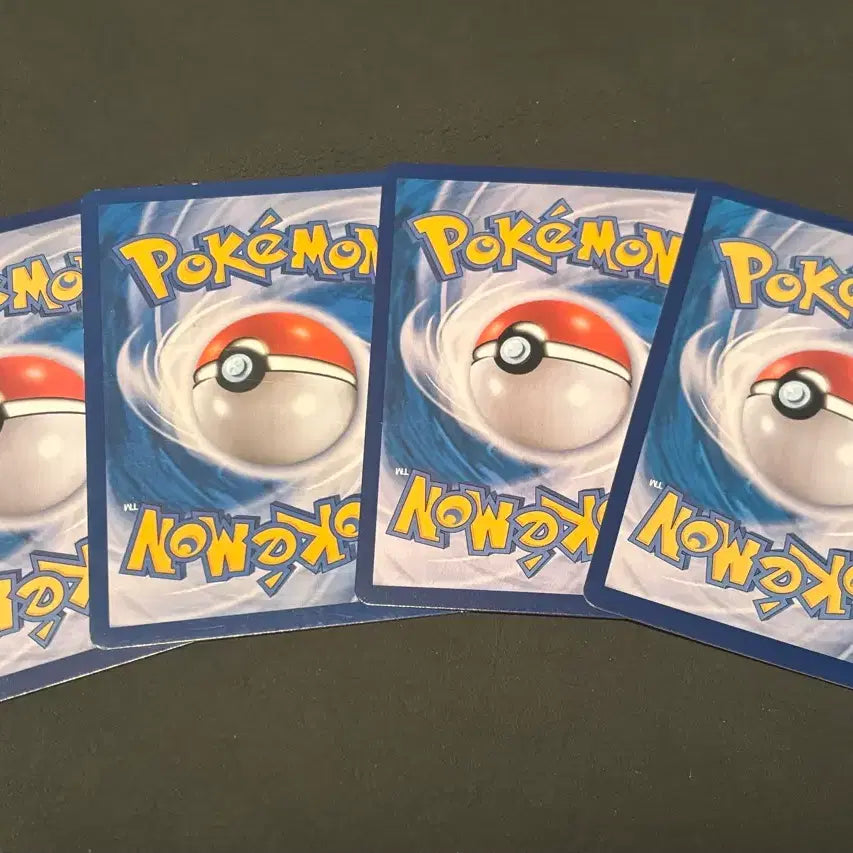 [BUNJANG] Pokemon Old Border Illustration Cards - Yuka Mori Art (4 Cards) / 포켓몬 옛날카드 - 유카모리 일러 4장 (2)