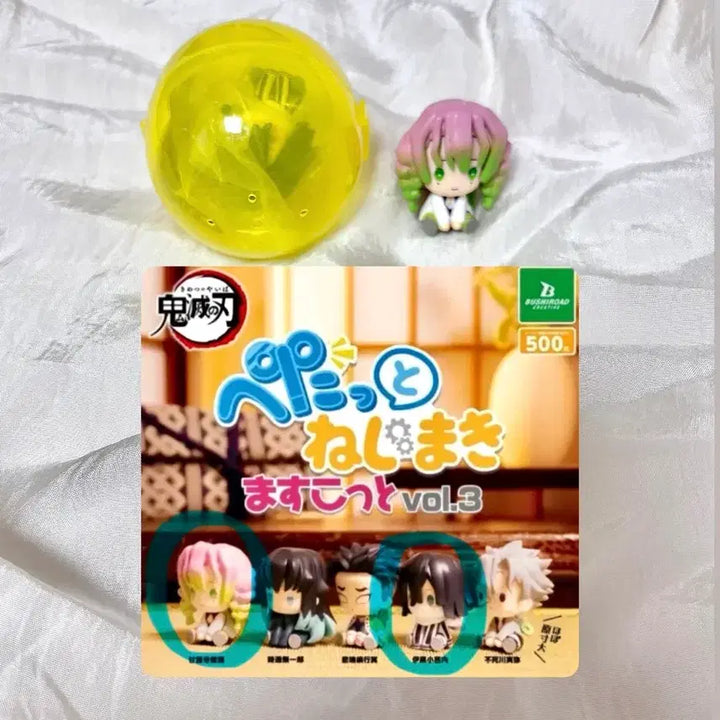 [BUNJANG] Demon Slayer Iguro Mitsuri Bundle Set Tatami Gacha / [일괄] 이구로 미츠리/ 귀멸의칼날 귀칼 태엽가챠 페탓토