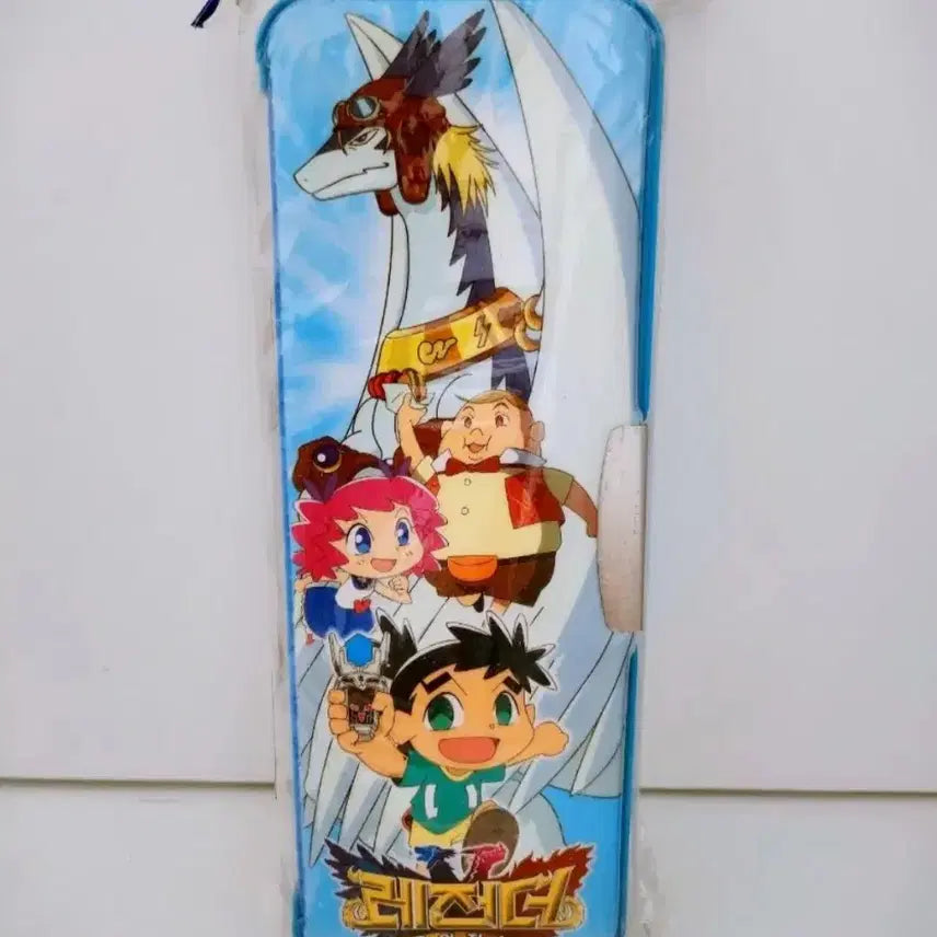 [BUNJANG] Vintage Legend of Dragon Magnet Pencil Case / [고전문구] 레전더 용의 전설 자석 필통