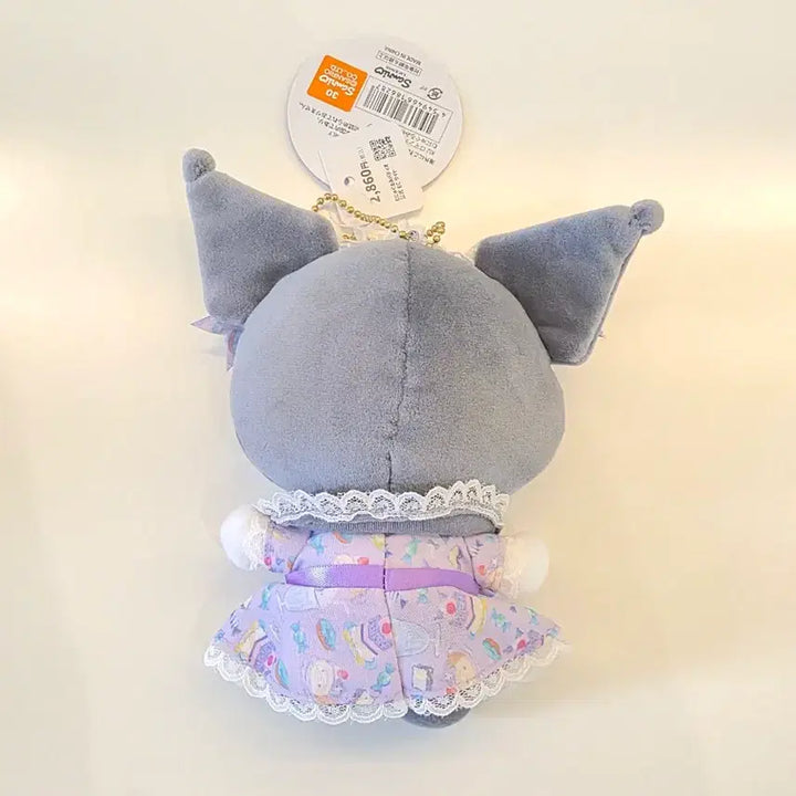 [BUNJANG] Sanrio Romantict Sweet Kuromi Mascot Keyring / 산리오 로맨틱스위트 쿠로미 마스코트 키링