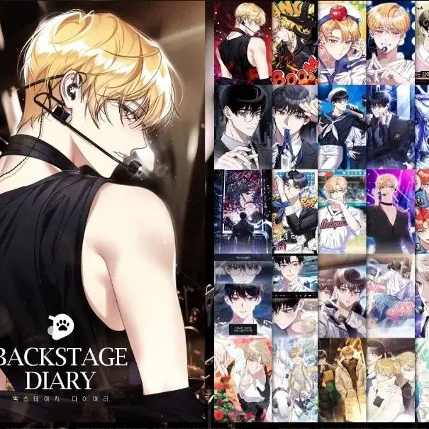 [BUNJANG] Demongyusu Dalya Backstage Diary Postcard Book / 데못죽 달야님 엽서북 백스테이지 다이어리