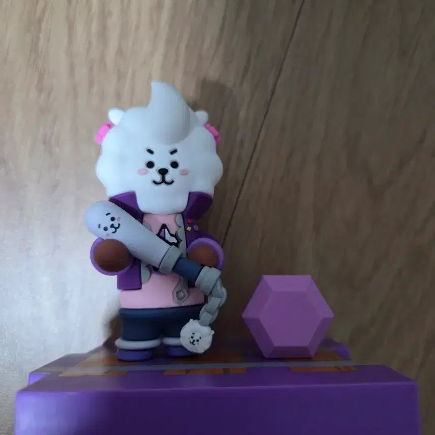 [BUNJANG] BT21 Brawl Stars Bibi Buildable Limited Edition Figure / BT21 브롤스타즈 비비 알제 빌더블 한정판 피규어 팝니다.