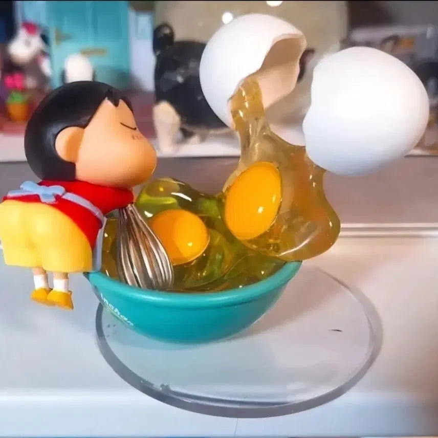 [BUNJANG] Re-Ment Crayon Shin-chan Cooking Gachapon Miniature Set / 리멘트 짱구 요리 가챠_ 크레용 신짱 식완