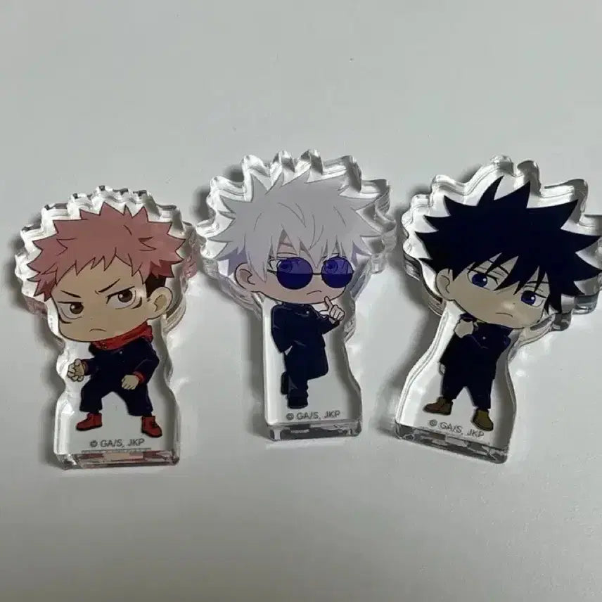 [BUNJANG] Jujutsu Kaisen Gojo Satoru, Megumi, Itadori Bundle Set Acrylic Block / 일괄) 주술회전 서울스카이 고죠 사토루 메구미 이타도리 코롯타 코롯토 아크릴 블럭 롯데타워