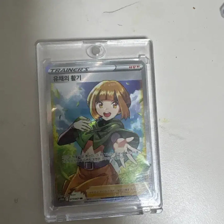 [BUNJANG] Pokemon Card "Vibrant Venusaur" Trainer Card / 유채의활기 포켓몬카드