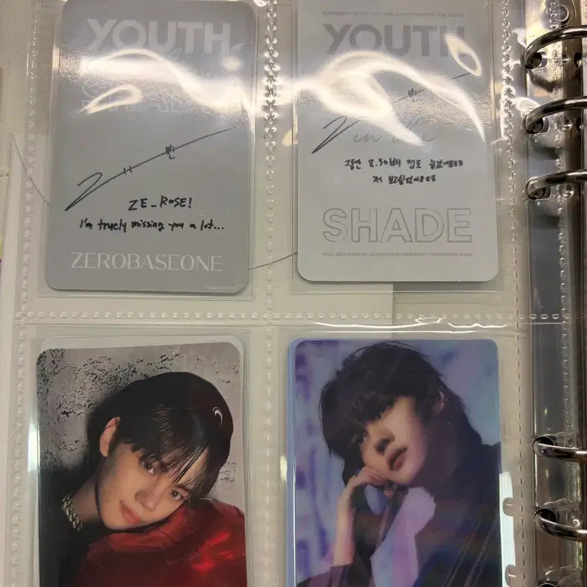 [BUNJANG] KIM GYUVIN 1st-5th Album Photocard &amp; Components Bundle / 김규빈 1집~5집 앨범포카+구성품 처분