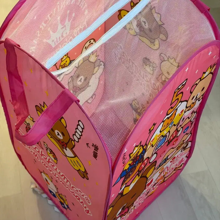 [BUNJANG] Rilakkuma 5th Anniversary Laundry Basket/Storage Hamper / 리락쿠마 5주년 기념 세탁바구니/수납함