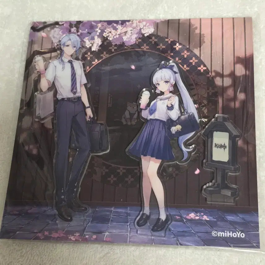 [BUNJANG] Genshin Impact Hoyoverse x Heytea Collaboration Kamissato Ayato Ayaka Acrylic Stand / 원신 희차 콜라보 카미사토 아야토 아야카 아크릴 스탠드
