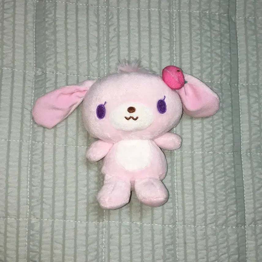 [BUNJANG] Sanrio Sugar Bunnies Strawberry Usa Plush / 산리오 슈가바니즈 스트로베리우사 인형