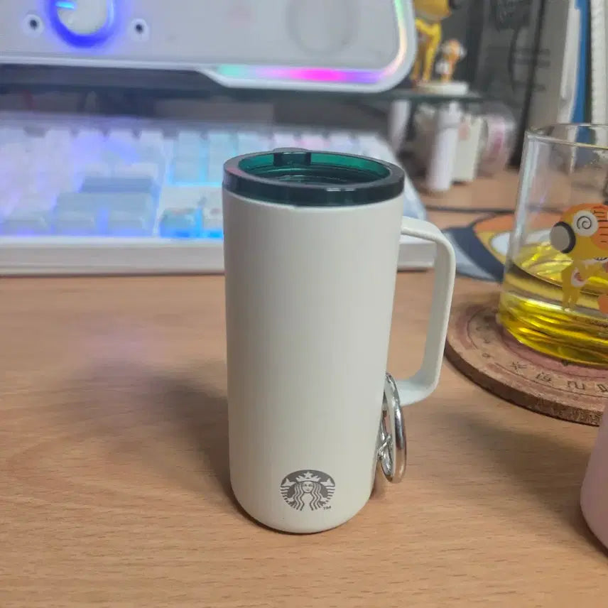 [BUNJANG] Starbucks Miniature Tumbler White (Unsealed) / 스타벅스 미니어처 텀블러 화이트 (개봉)