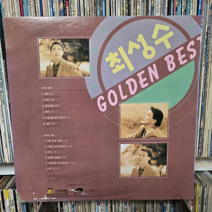 [BUNJANG] Choi Sung-soo Golden Best Hits Collection LP / 최성수 골든 베스트 LP판 히트곡모음