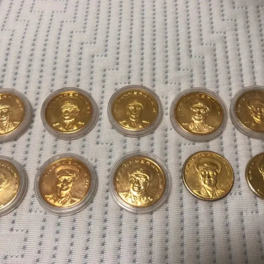 [BUNJANG] Chinese 10 Great Marshals Commemorative Coins Set / 중국10대원수 기념 주화 10개