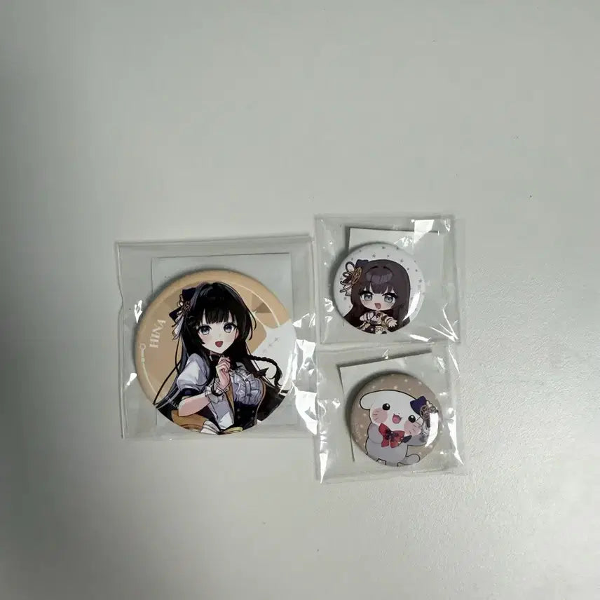 [BUNJANG] Stellive Shirayuki Hina Special Card Badge Bundle Set / 스텔라이브 시라유키 히나 스페카 뱃지 일괄
