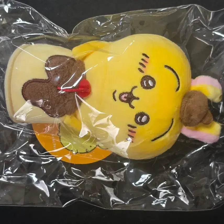 [BUNJANG] Chiikawa x Sanrio Pompompurin Usagi Plush Doll / 치이카와 산리오 데스크탑 폼폼푸린 우사기