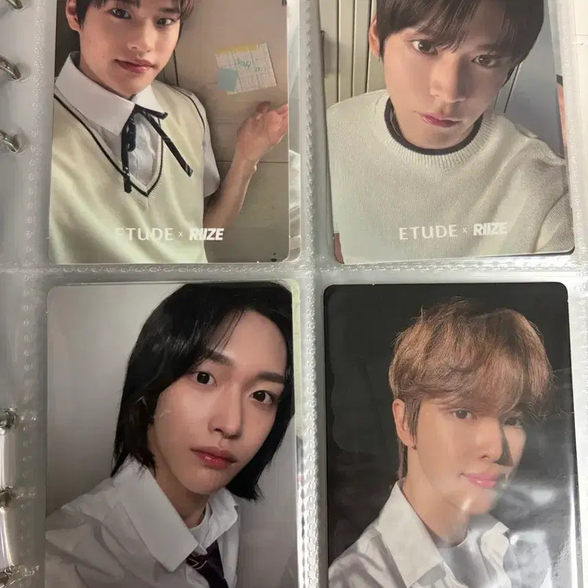 [BUNJANG] RIIZE Etude Tint Photocard Bundle Set / 라이즈 에뛰드 틴트 포카